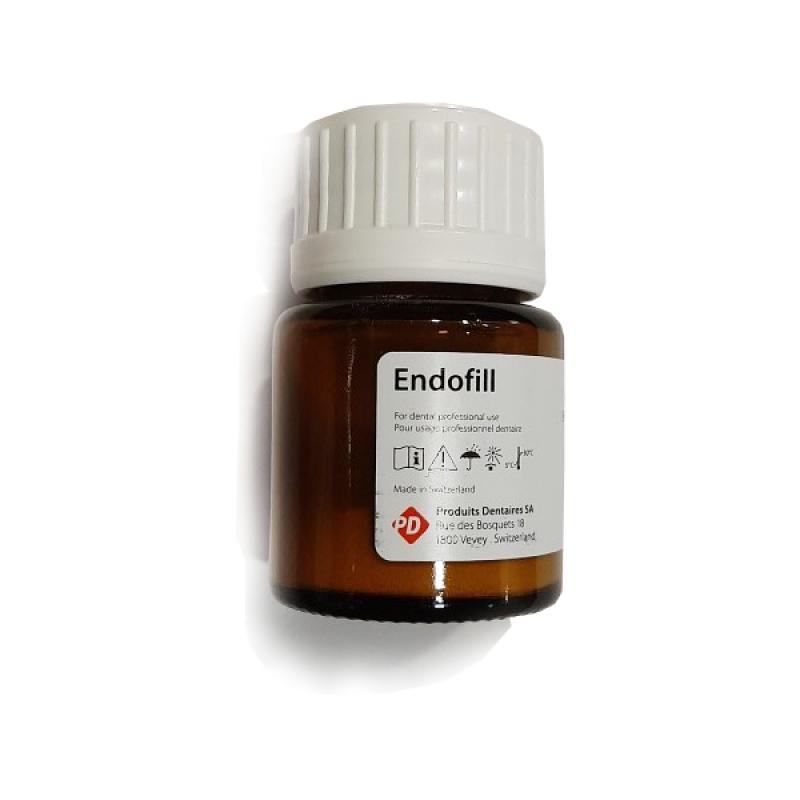 ENDOFILL, порошок - материал с  дексаметазоном для постоянного пломбирования инфицированных каналов, порошок 15 г "Эндофил" 