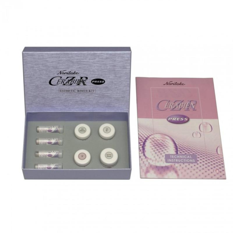 CZR Press Esthetic White Kit - набор для воссоздания естественного белого оттенка зубов