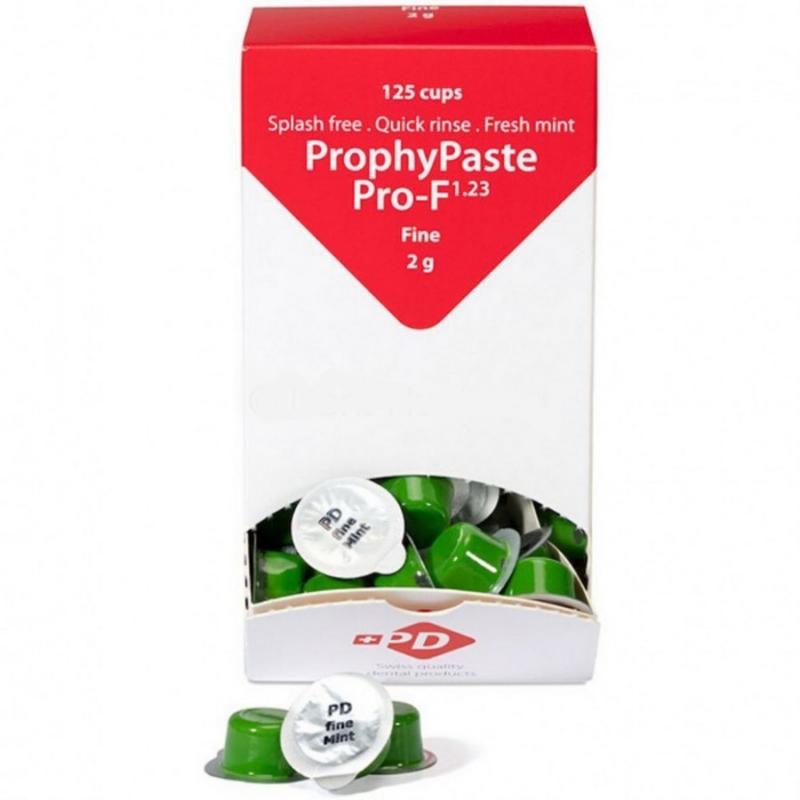 Паста профилактическая для снятия зубного налета ProphyPaste PRO-F1.23   125 x 2 г (мелкодисперсная / среднедисперсная) ароматизированная