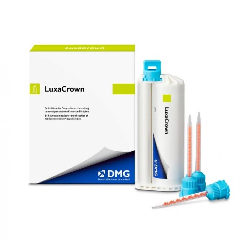 LuxaCrown - Композит химического отверждения полупостоянных коронок и мостовидных протезов со сроком ношения до 5 лет (Люксакроун)