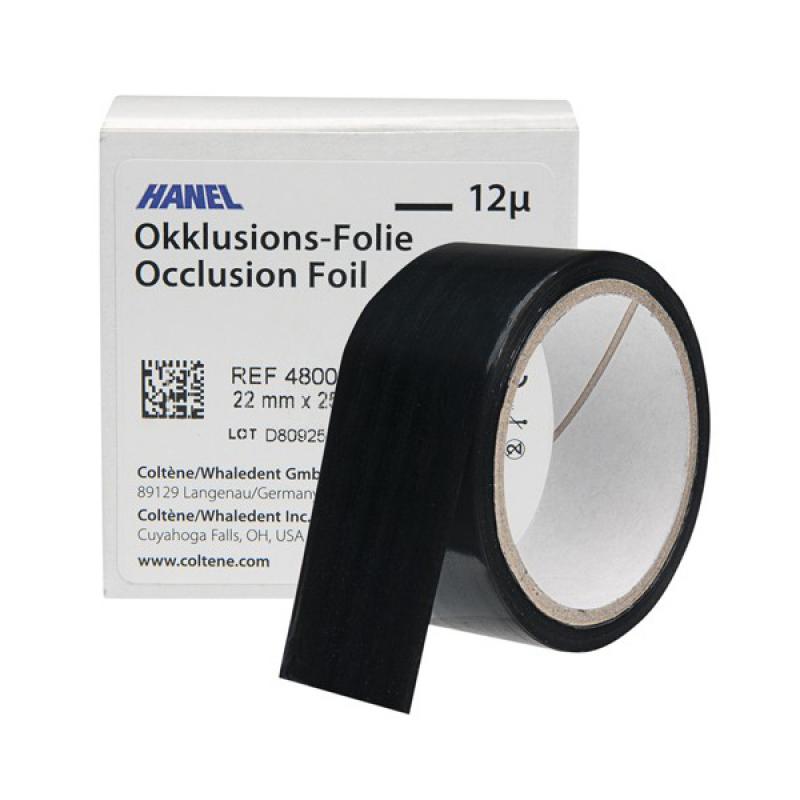 Occlusion Foil 12μ 22mm - Двусторонняя фольга для окклюзии на полимерной основе