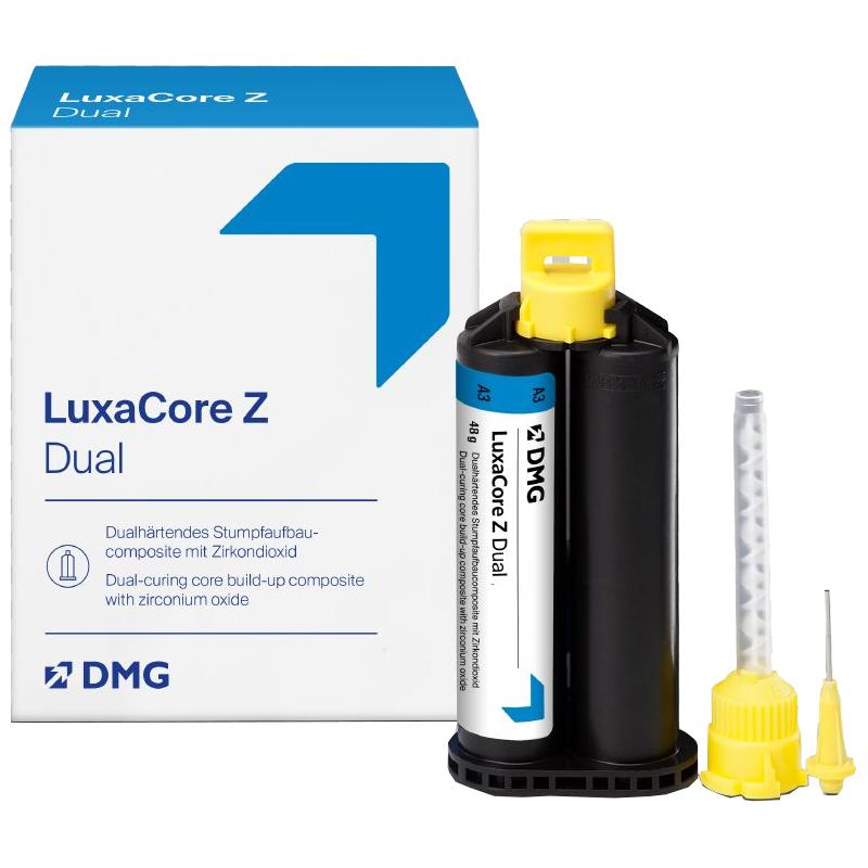 Luxacore Aut Z-Dual- Композит двойного отверждения для восстановления культи зуба, картридж 48г (Люксакор зет дуал)
